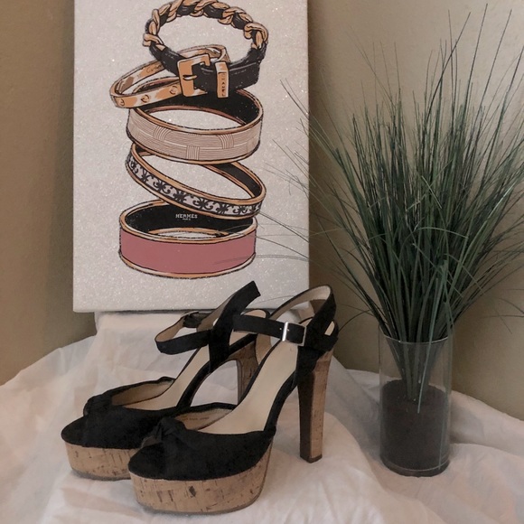 Ladies Cato platform heels - Picture 1 of 4